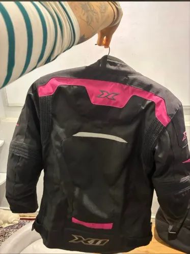 Jaqueta Moto One2 X11 Feminina P Rosa