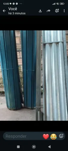 Venda porta de rolo 3 metro de largura e 2, 80 de altura