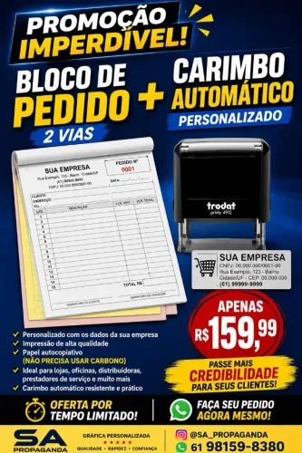 TALÃO DE PEDIDO 