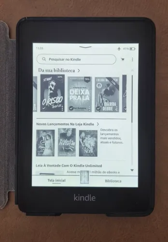 Kindle paperwhite 10ª geração com capa