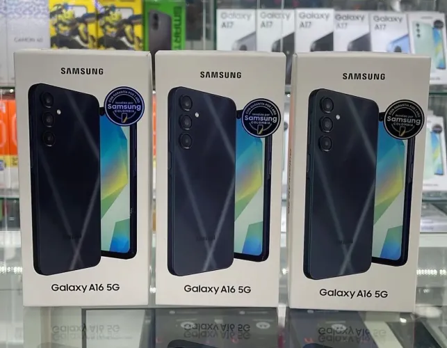 Celular Samsung Galaxy A16 5G 128GB 4GB 50MP Tela 6.7 Preto