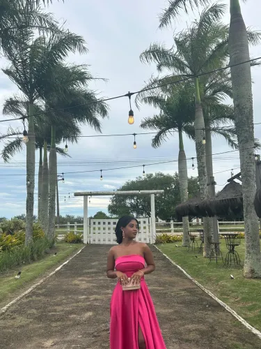 Vestido de festa- rosa pink madrinha