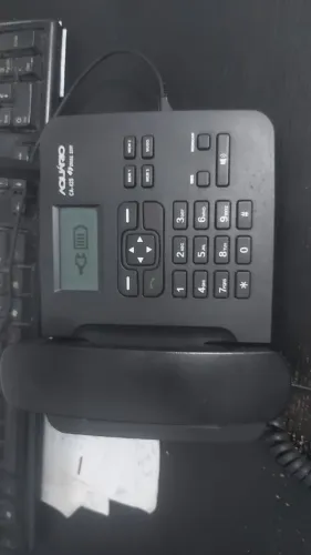 Telefone Celular de Mesa Sem Fio Aquário CA-42S