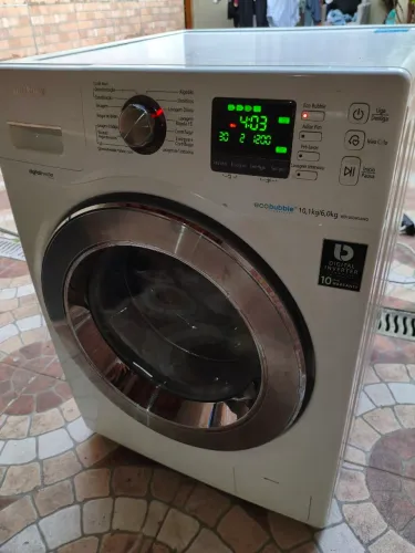 Lava e seca Samsung 10 kg a mais barata do OLX