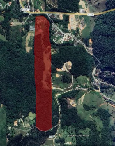 São Pedro de Alcântara 91.000 m2 - áreas de 2 hectares 
