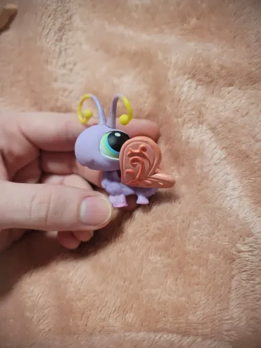 Littlest Pet Shop Borboleta #834 Original Hasbro G2