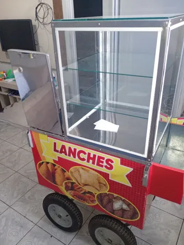 Venda de carrinho de lanche 