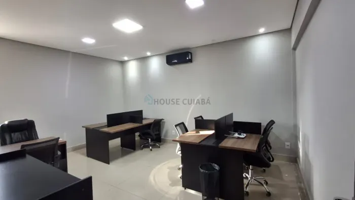 Alugo sala comercial MOBILIADA - Centro de Cuiabá - Galeria comercial