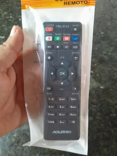 Controle para tv box aquário