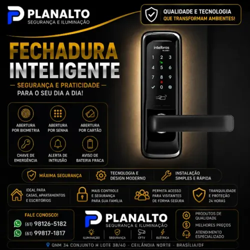 FECHADURA - DIGITAL - FD- 3000