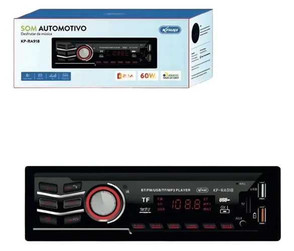Som de carro automotivo