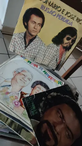 Coleção de LPs com mais de 60 discos