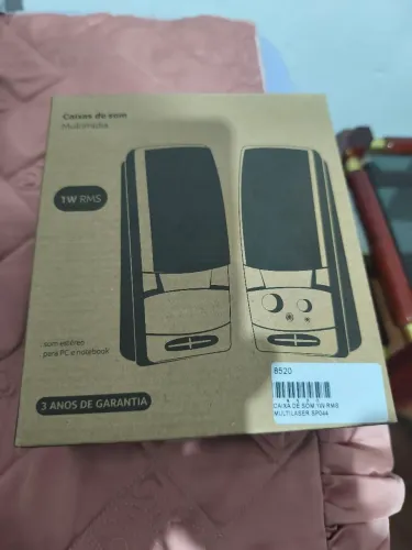 Vendo caixa de som multimídia Nova na caixa Não tem Bluetooth