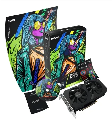 RTX 3050 8GB - Nova e Lacrada!