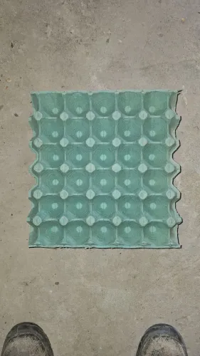 Pente para colocar ovos