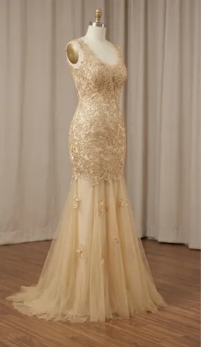 Vestido festa luxo