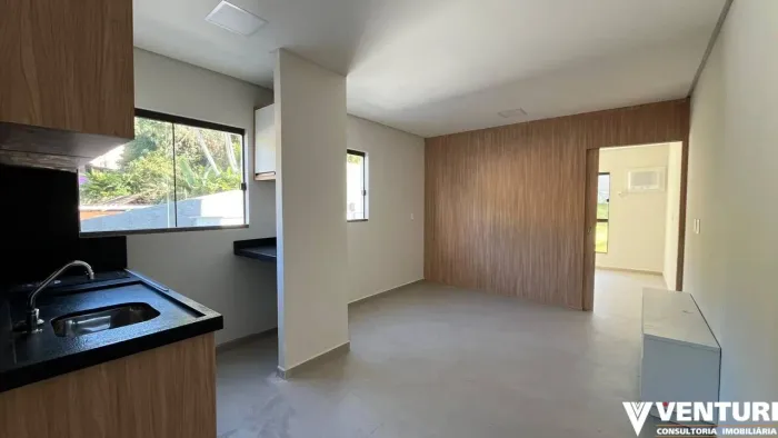 Apto novo e semi mobiliado