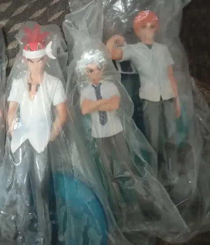 Action figure Bleach School - Renji, Touchirou e Ichigo