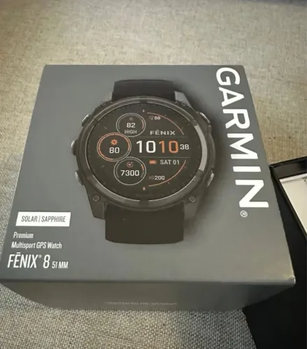 Garmin fênix 8 completo 