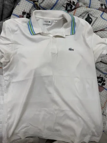 Camisa Lacoste branca original 