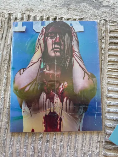 Zobie Fright Pack January 2020 Bloody Goregeous Exclusive Carrie Fan Art Print 1
