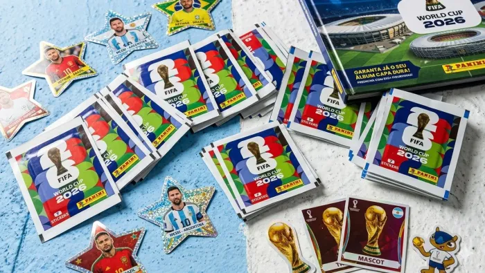Álbum e figurinhas da copa 2026