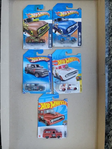 Lote carrinhos Hot wheels coleção FORD F100