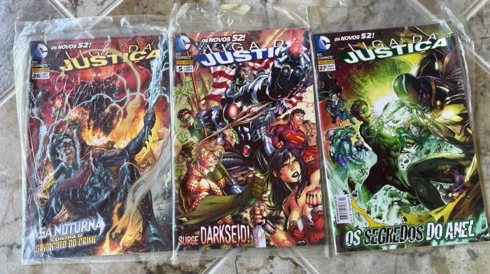 HQs de liga da justiça