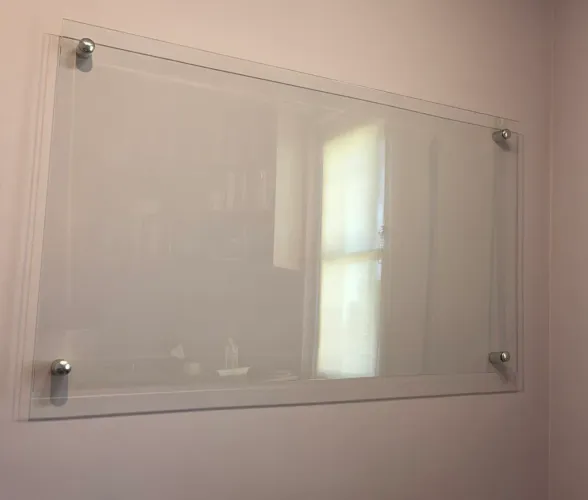 Quadro branco (de vidro) para escritório