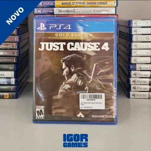 Just Cause 4 - Gold Edition | PS4, NOVO E LACRADO