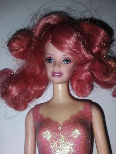 boneca barbie fairytopia sparkle fairy rosa 2003