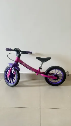 Bicicleta de equilíbrio infantil - aro 12