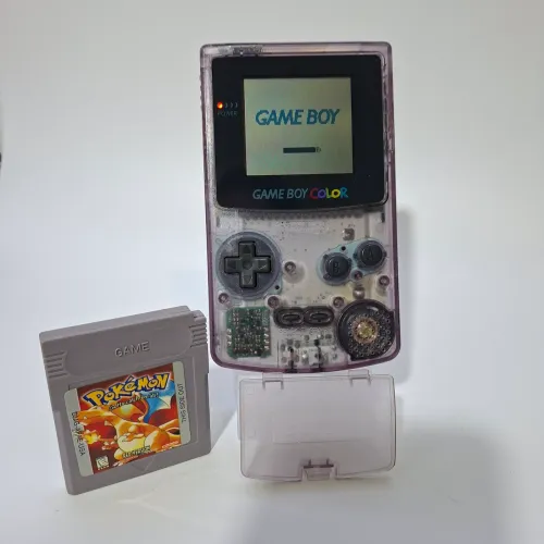 Game boy color pokemon red nintendo ref03