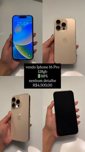Vendo iPhone 16 Pro