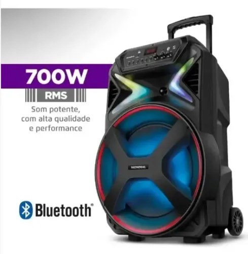 Caixa Amplificada Ativa Cm-700 Bivolt (Toco Ipad ou Tablet do meu interesse)