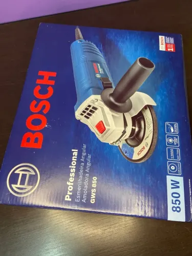 Esmerilhadeira Amoladora Angular GWS 850W Bosch an2