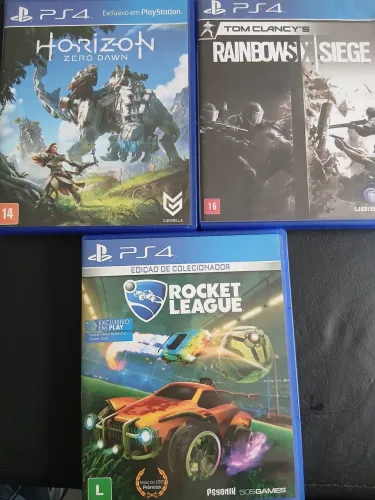 Ps4 - Playstation 4 - lote 3 jogos play4