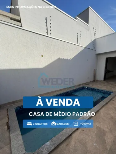 Casa moderna e financiável