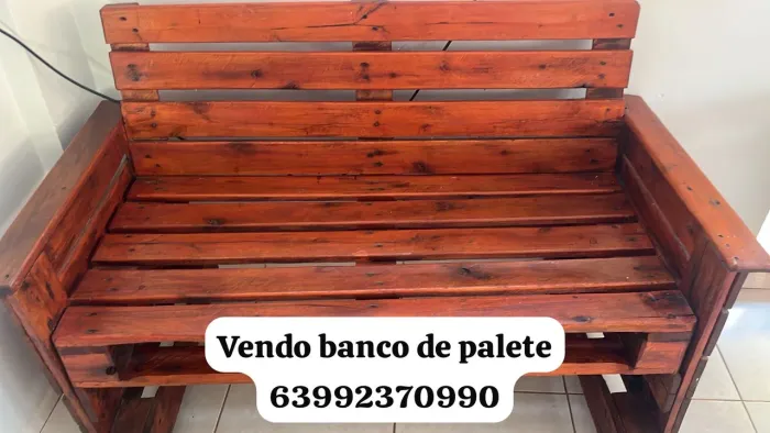 Banco de palete