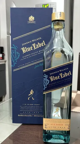 Garrafa decorativa de Blue Label