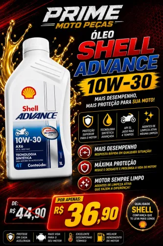 ÓLEO 10W30 SHELL
