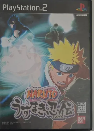 Naruto: Uzumaki Ninden Ps2 (Japones) Com manual