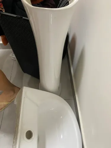 Pia para banheiro celite