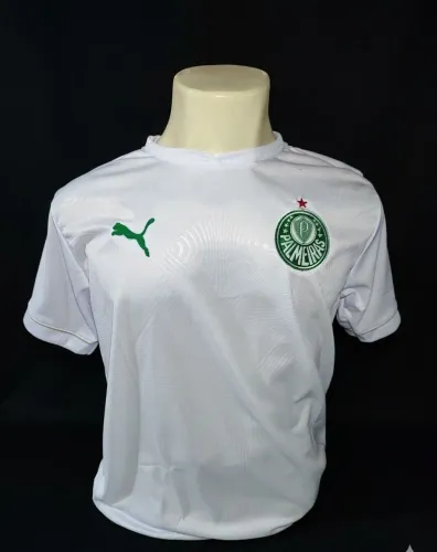 Camisa do Palmeiras branca Dry fit