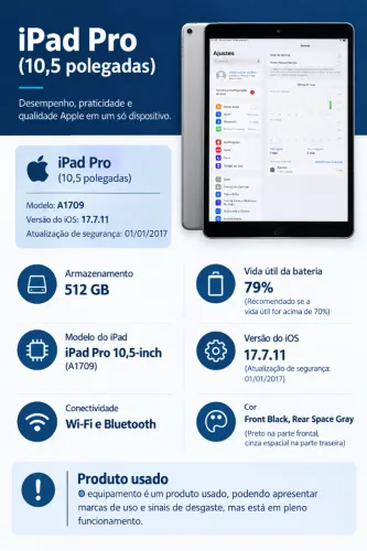 Tablet Apple iPad Pro A1709 512GB