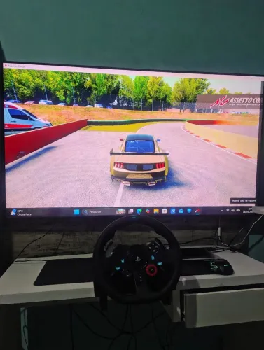 Volante Logitech G29 + Pedais - PS5 PS4 PC - Force Feedback