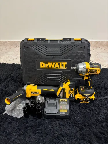 kit Dewalt chave de impacto 20v esmilhadeira lixadeira 20v novas