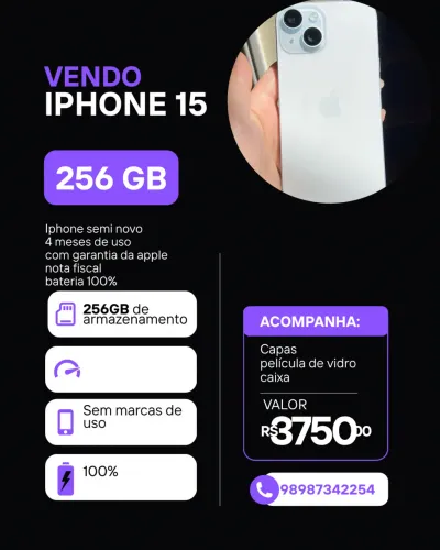 iPhone 15 256gb