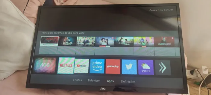 tv smart AOC 32 polegadas