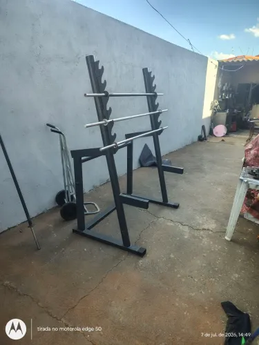 Rack de agachamento livre